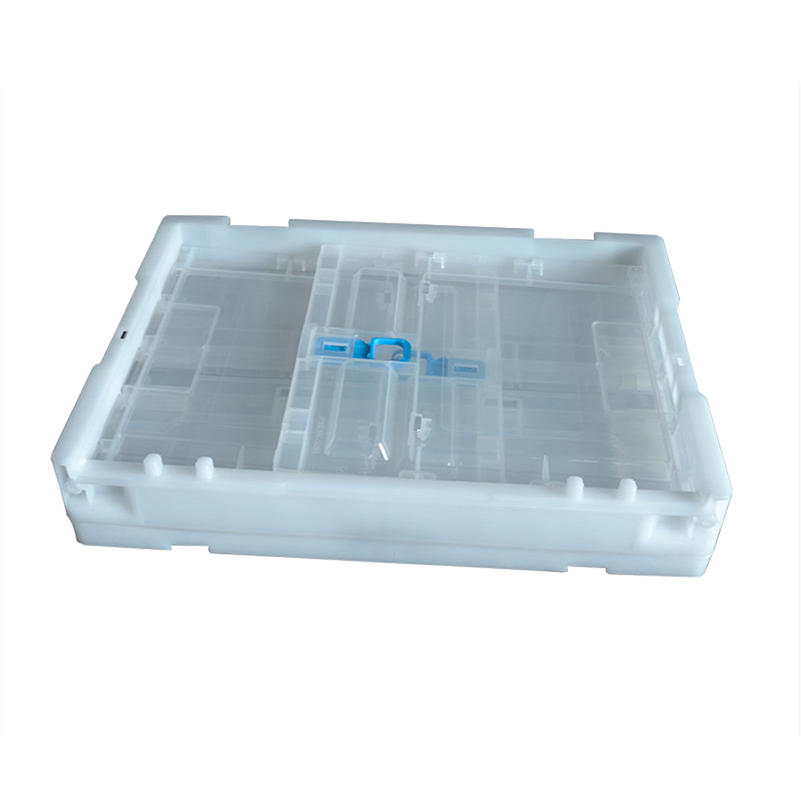 ZJXS362627W Caja de clasificación plegable Caja de almacenamiento de caja de plástico pequeña