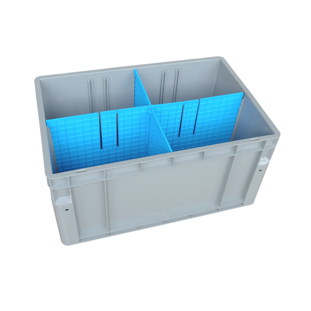 ZJLK604030W Caja de almacén vertical Caja de inserción inclinada Caja de volumen de negocios de plástico