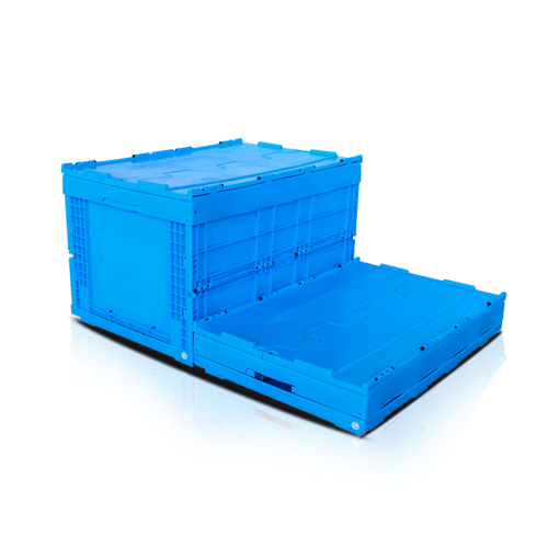 ¿Cómo se integran las cajas de plástico para alimentos con la logística de la cadena de frío, especialmente en el transporte de productos perecederos?